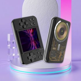 Multifunctional Game Console Power Bank, 20W Wireless Magnetic Charging, 6000+ Built-in Classic Games, MP3, MP4, Digital Photo Frame, E-book (Color: GY)